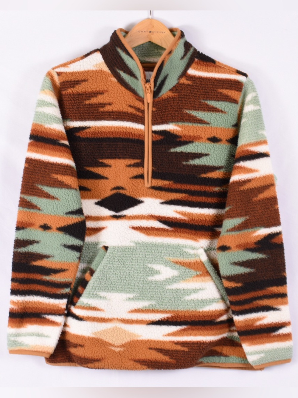Wrangler Southwestern Aztec Sherpa Fleece Pullover M